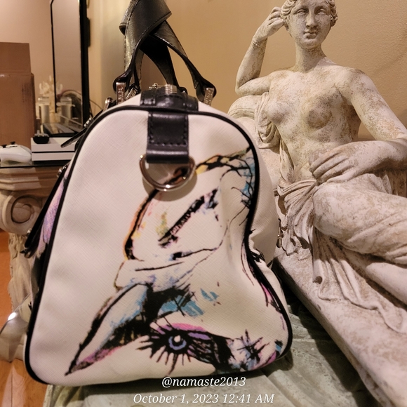 L.A.M.B. Gwen Stefani Lamb For Life Walderston Signature Satchel Luxury Bag #536 - Picture 6 of 13